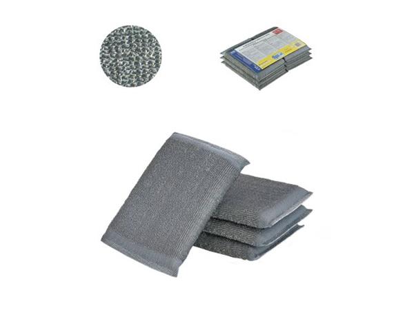 PAQ. 6 UNDS. ALMOHADILLA ABRASIVA INOXIDABLE
