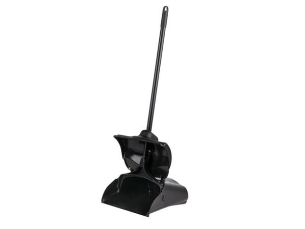 RECOGEDOR NEGRO LOBBY CON TAPA