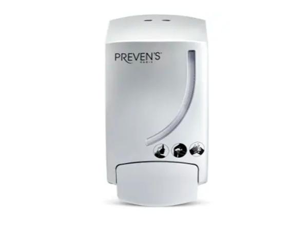 DISPENSADOR PREVEN'S PARIS CURVE 300ml PLATA/GRIS