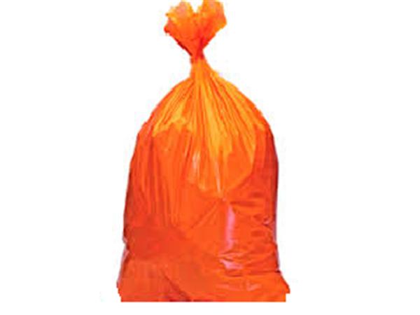 ROLLO 10 UNI. BOLSA BASURA NARANJA 80X100 G.130 MD
