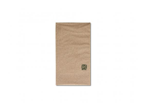 CJ. 40 PAQ. x 60 UNDS. SERVILLETA 40X40 2/C TISSUE NATURAL BIO-ECO 1/8