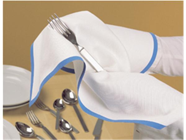 PAÑO COCINA ROLLO ROLL DRAP BLANCO CENEFA VERDE 40x64
