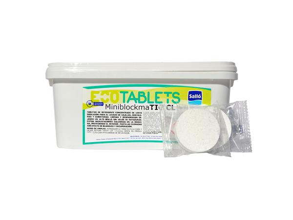 CUBO 56 UNDS. TABLETAS LAVAVAJILLAS 60 gr. MINIBLOCKMATIC CL *C