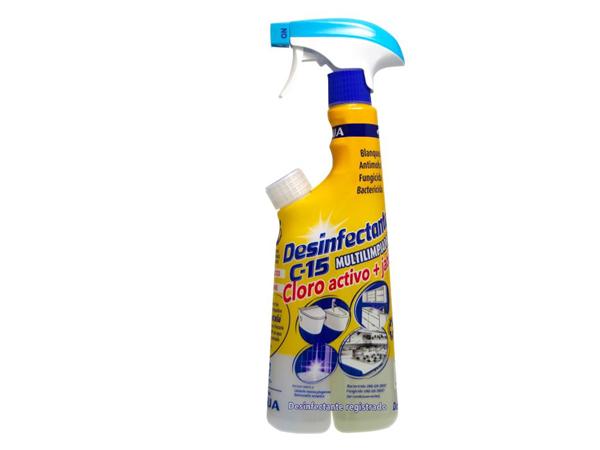 ECOFOAM SYSTEM C-15 DESINFECTANTE CLORO ACTIVO + JABON 450ml.*C
