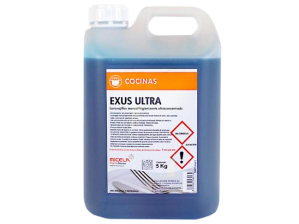 EXUS ULTRA 05 LT. JABON VAJILLAS ULTRA CONCENTRADO HIGIENIZANTE. *C