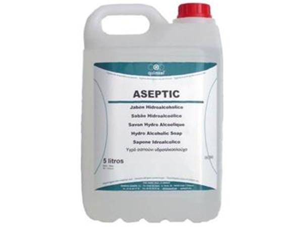 GEL HIDROALCOHOLICO ASEPTIC 5 LTS.*I *B