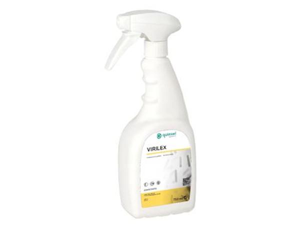 CJ. 12 UNDS. VIRILEX 750ml C/PULVERIZADOR DESINFECTANTE SANITARIO *I