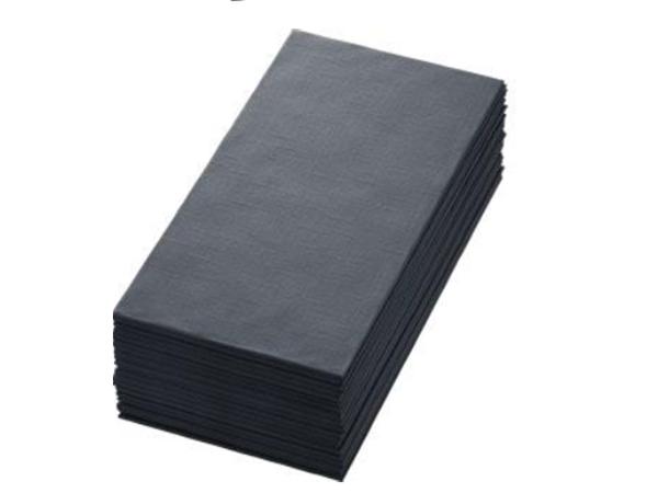209510 CJ. 600 UNDS. SERV. AIRLAID DUNISOFT 50grs 40x30 1/6 NEGRO