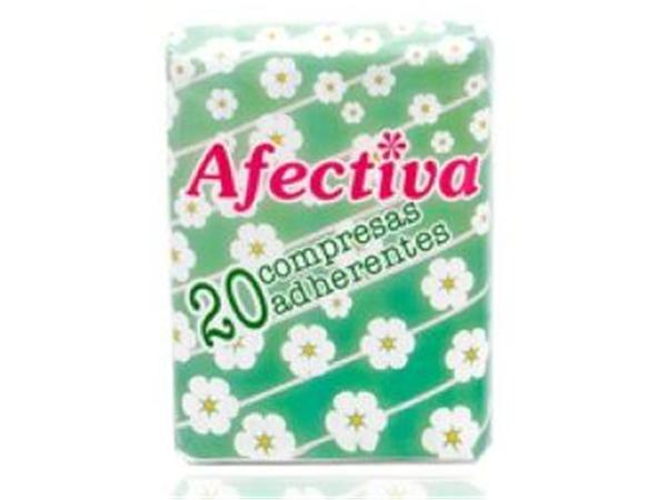 CJ. 36 PAQ. COMPRESA ADHERENTE AFECTIVA (20 UND./PAQ)