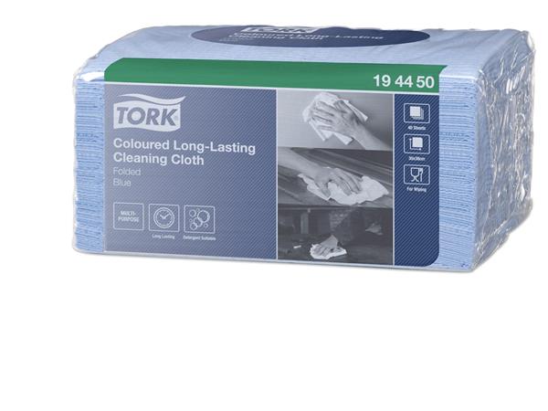 CAJA 8 UNI. PAÑOS ESPECIALES TORK PREMIUM AZUL