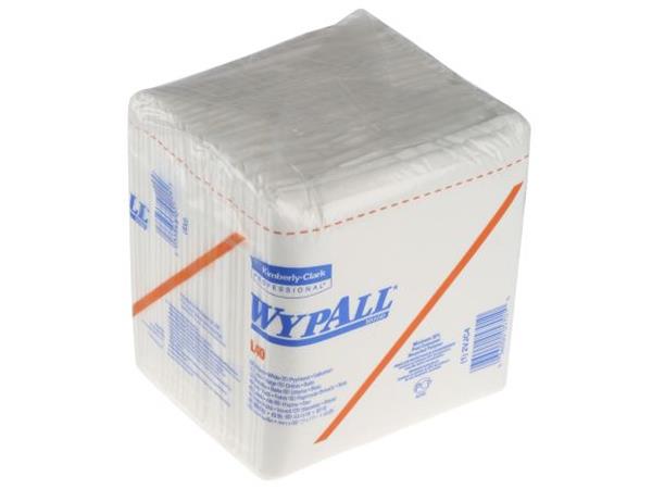 CJ. 18 UNDS. WYPALL L40 PAÑOS PLEGADO 1/4 BLANCO 1/C