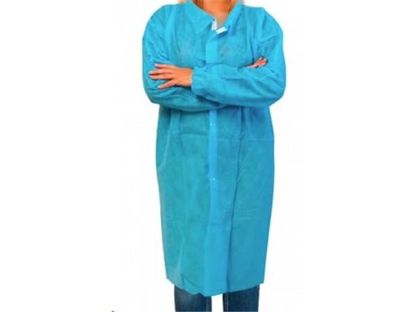 CAJA 100 UNI BATA AZUL INDUSTRIA PP. 35 GR. C/VELCRO T-XL