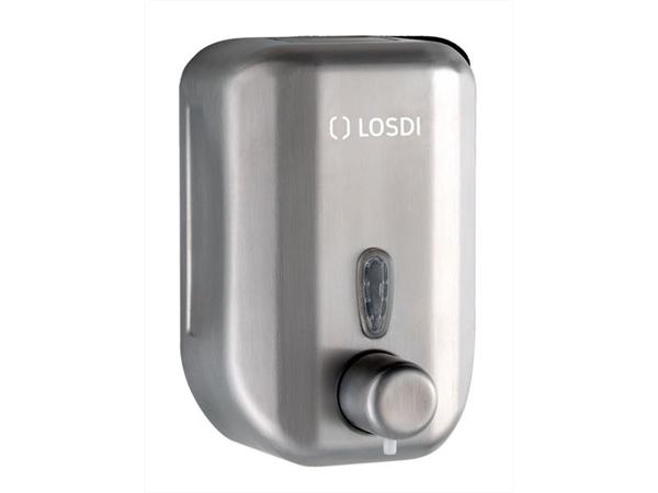 DOSIFICADOR JABON ACERO INOX. 304 700ml (VERTICAL)