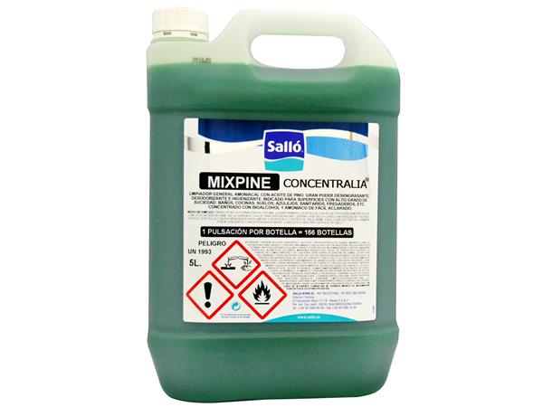 CJ. 4 UNDS MIXPINE LIMPIADOR PINO CONCENTRALIA 5L*I