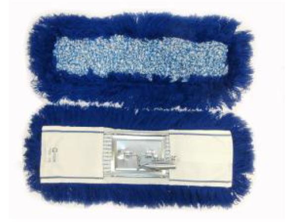 MOPA MICROFIBRA COMPLETA 45 cm AZUL-BLANCO