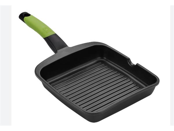 GRILL ASADOR ALUMINIO FUNDIDO PRIOR 28 CM INDUCCION