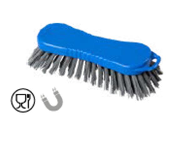 CEPILLO MANO MULTIUSO FIBRA DURA METAL DETECTALBE AZUL ( 210 x 70 mm )