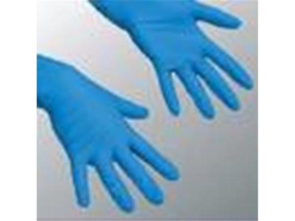 CJ.100 U. GUANTE SUPERTUFF NITRILO VILEDA T-PEQ.