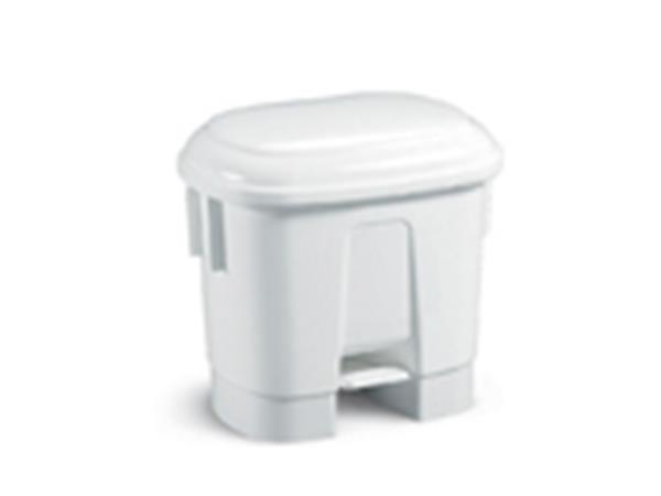 CONTENEDOR DERBY CON PEDAL 30 LTS. TAPA AMARILLA