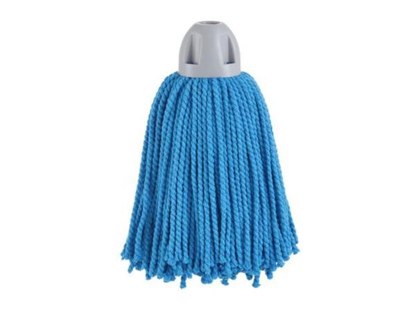 CJ. 24 UNDS. FREGONA MICROFIBRA MAX PRO HILO AZUL