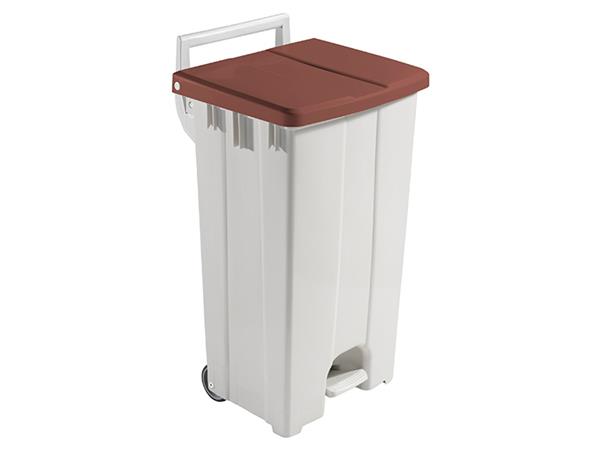 CONTENEDOR DERBY 90 LT TAPA MARRON