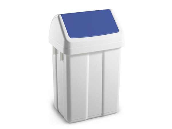 CONTENEDOR MAX  25 LTS TAPA AZUL 52 x 32 x 25