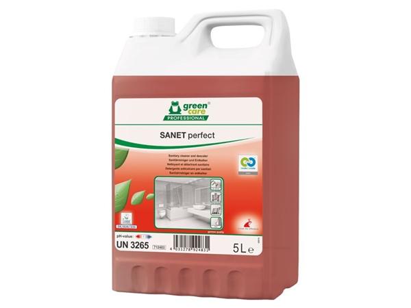 LIMPIADOR DESINCRUSTANTE GREEN CARE SANET PERFECT 5 LT.