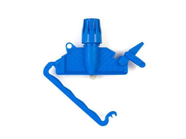 PINZA PLASTICO AZUL PARA MOPA *350GR.