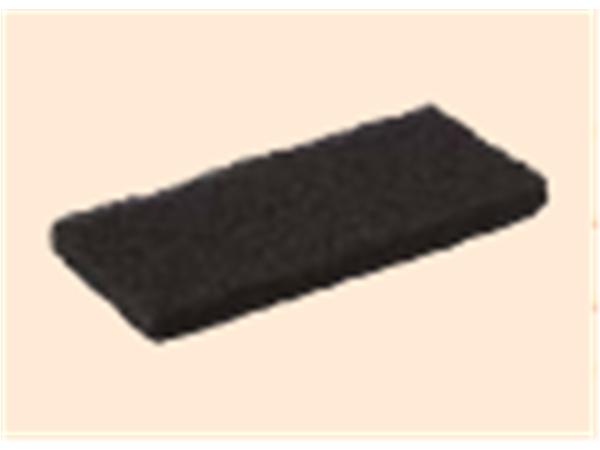 PAQ. 10 UNDS. ALMOHADILLA DECAPANTE NEGRA 25x12 cm.
