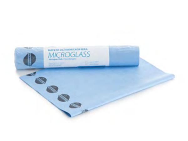 ROLLO BAYETA MICROGLASS AZUL CON PRECORTE 6 uds