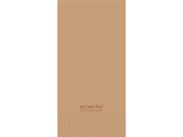 178652 CJ. 5 PAQ.X300UNDS. SERV.TISU 2/C 40X40 1/8 MARRON ECO