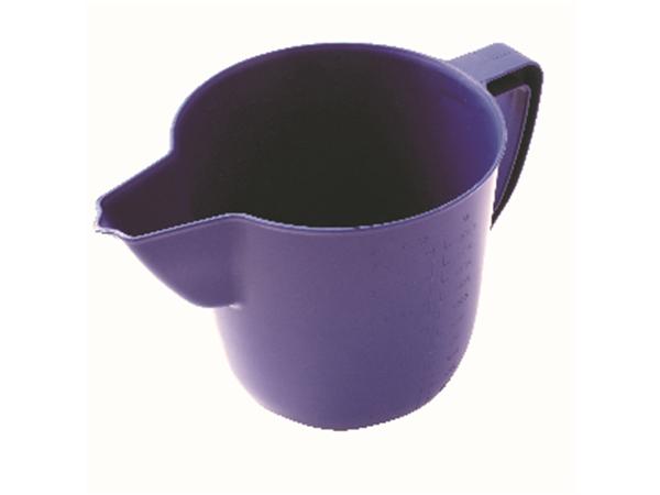 JARRA MEDIDORA 1L DETECTORA METALES Y RAYOS X - AZUL