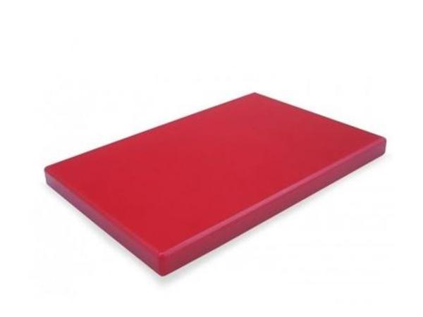 TABLA DE CORTE 35 X 26,5 X 2 CM ROJA