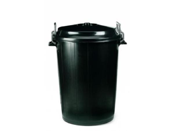 CUBO DE BASURA 100 L CON TAPA