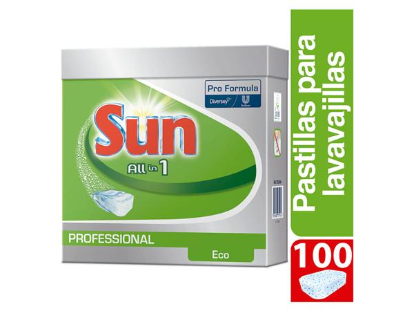 SUN PROFESIONAL ALL IN 1 ECO TABS 5x100pc W487