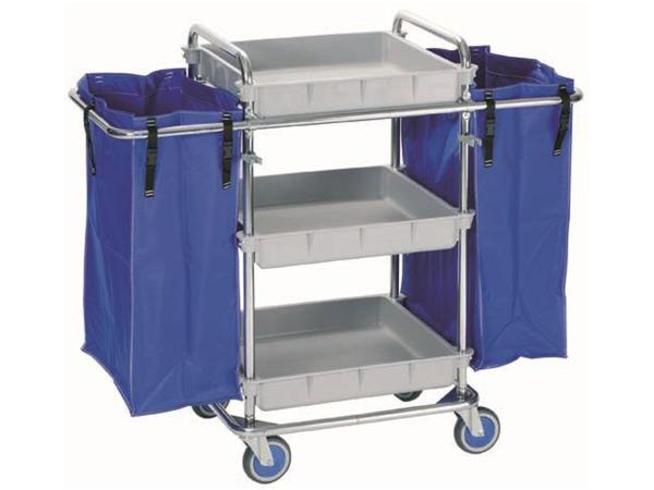 CARRO 3 BANDEJAS ACERO INOX. MOD. 30