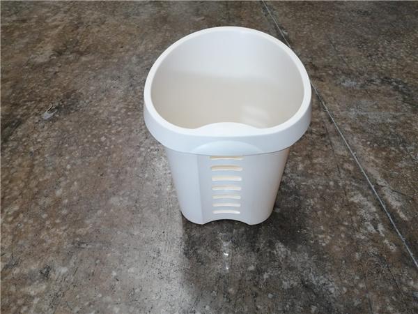 PAPELERA 7L REDONDA BLANCA