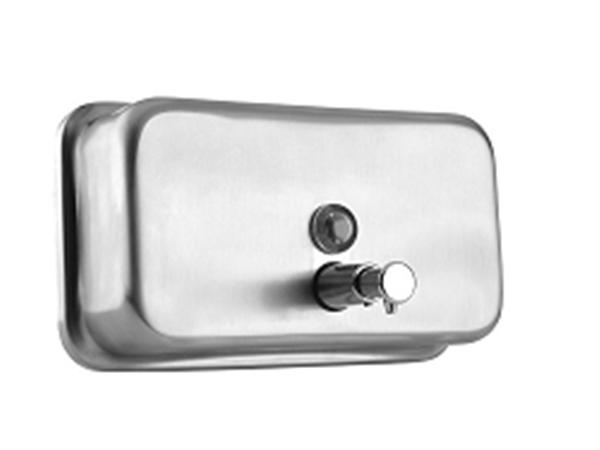 DOSIFICADOR JABON MANOS INOX SATINADO HORIZONTAL 1000ML