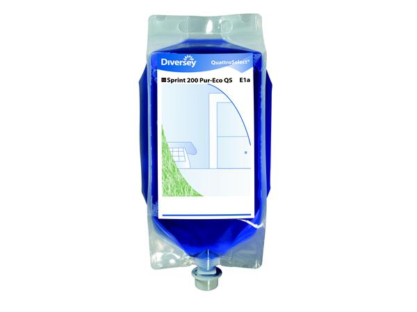 CJ. 2 UNI. TASKI SPRINT 200 PUR-ECO QS 2,5L. DETERGENTE LIMPIACRISTALES Y SUPERFICIES