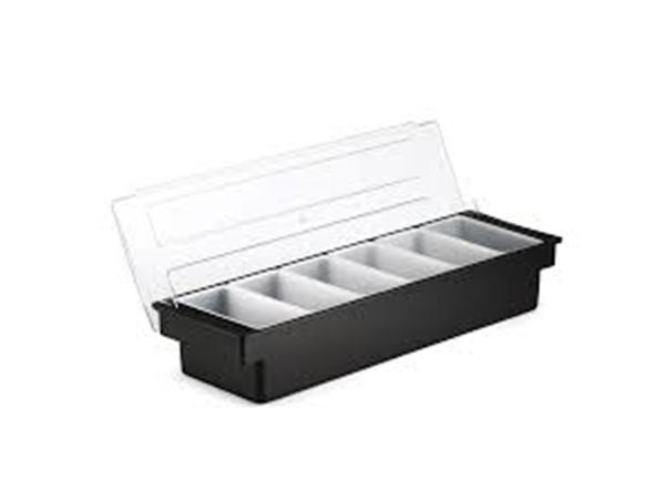 DISPENSADOR DE CONDIMENTOS 6 COMPARTIMENTOS