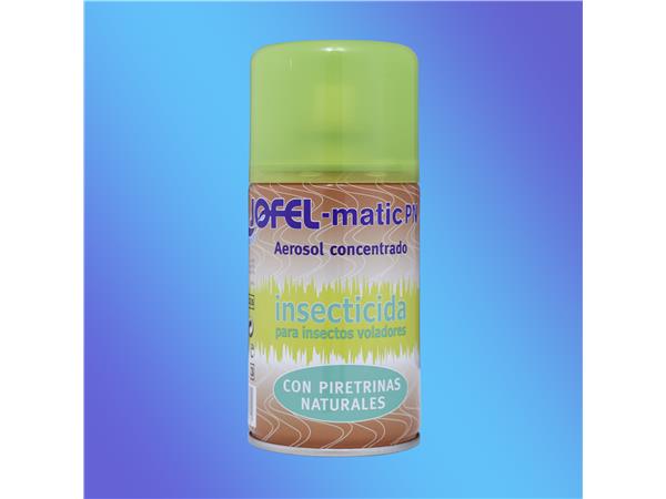 PAQ. 4 UNI. CARGA DISP. INSECTICIDA PIRETRINA NATURAL 250ML.