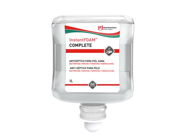 CJ. 6 UNDS. CARGA ALCOHOL 1 LT. INSTANTFOAM COMPLETE*I