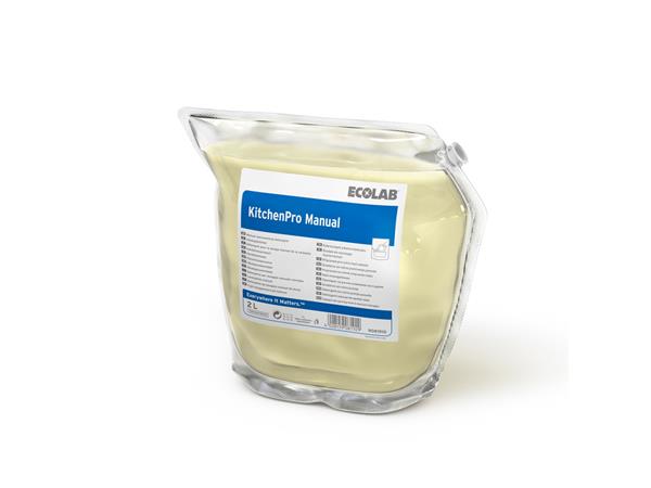CJ. 2 UNDS. DETERGENTE KITCHENPRO MANUAL 2L*C