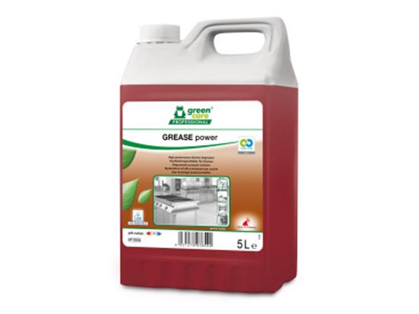 DESENGRASANTE POLIVALENTE POTENTE GREEN CARE GREASE POWER 5 LT. * C
