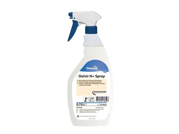 CJ. 6 UNDS. DI OXIVIR H+ SPRAY 0.75L E *B