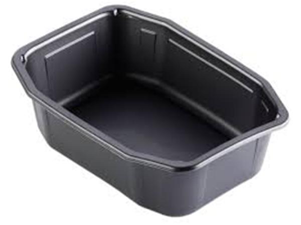 171004 CJ. 232 UNDS. TRAY HMR PP BK 1-COMP 215X148X70 1395 ML.