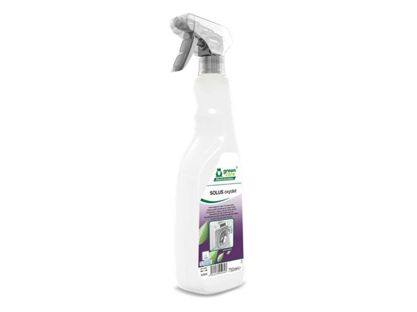 CJ. 10 UNDS. PREDESMANCHANTE COLOR GREEN CARE SOLUS OXYDET 750 ml.