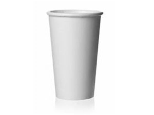 CJ. 1000 UNDS. VASO CARTON BLANCO 12oz 340 ml