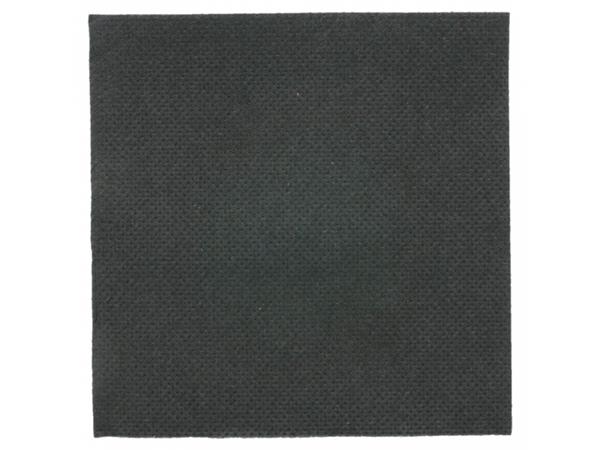CJ. 2400 UNDS. SERVILLETAS ECOLABEL 'DOUBLE POINT' 18 G/M2 20x20 CM NEGRO TISSUE