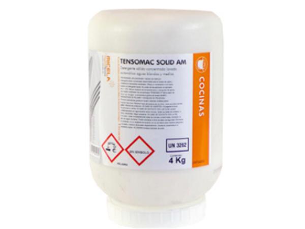 CJ. 4 UNDS. TENSOMAC SOLID AM 04 KG. Bola de Detergente Solido Compacto Aguas blandas y medias *C